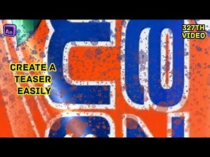 How to Create a Simple and Professional Teaser in After Effects