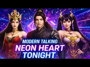Modern Talking - Neon Heart Tonight| Modern Talking New Song EDM 2026 | EDM Animation Music Videos