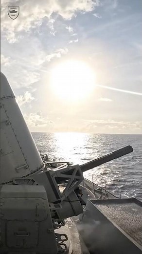 Naval Power: USS Milius CIWS Live-Fire Drill
