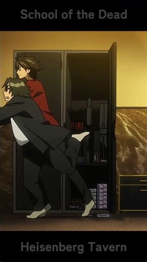 Takashi and Hirano Gun Locker Scene 😂 #anime #edit