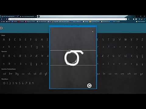 Using the Handwriting Interactive Teaching Tool Remotely for Teachers