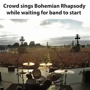 Incredible crowd participation! (Hyde Park July 1st, 2017) #Greenday #Queen | I love Queen forever