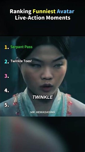 Ranking Avatar Live Action Funniest Moments #avatarthelastairbender #funny #shorts