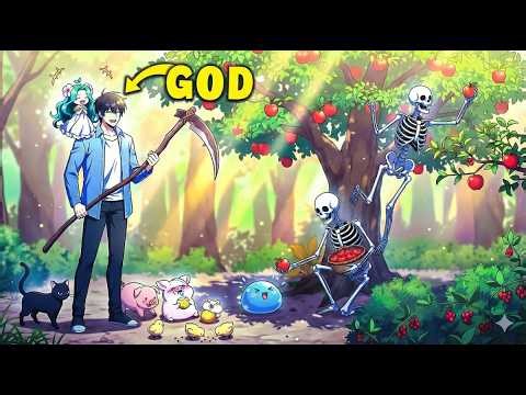 Farming With A Goddess Blessing Makes Him Rich | @MangaKijourney