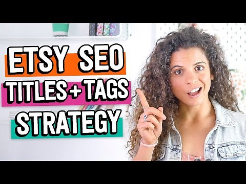How to do TITLES and TAGS for Etsy Search (+ 5 mistakes to avoid!) | Etsy SEO Keyword Strategy 2025