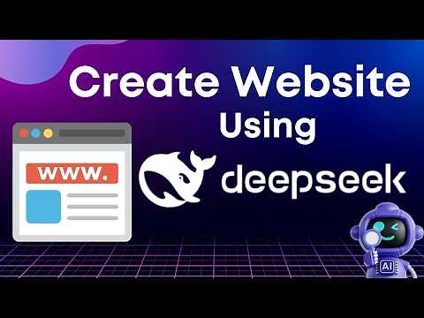 How to Build a Website with AI in Minutes | DeepSeek Guide