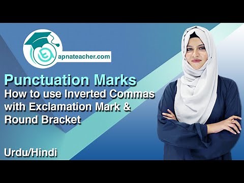 Mind Luster - Learn How to use inverted commas | Punctuation Marks