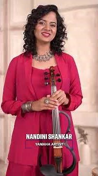 Nandini Shankar Showcases the Yamaha SV255/SV250 Silent Violin 🎻