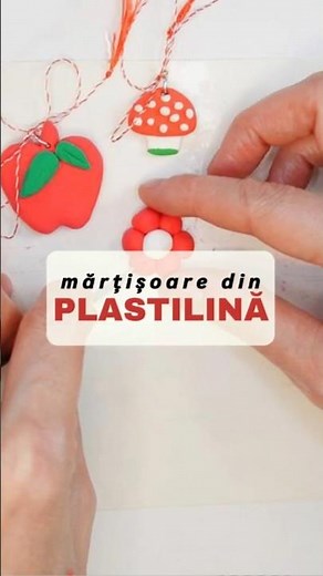 Cum să faci mărțișoare din plastilină elastică? 🎨 #martisor #pentrucopii #plastilina #diy #handmade