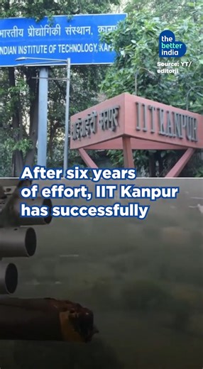 814K views · 18K reactions | After six years of effort, #IITKanpur has successfully conducted #cloudseeding to create artificial rain. Watch how they did it! #ArtificialRain #IIT #Experiment #Sustainable | TheBetterIndia | Facebook
