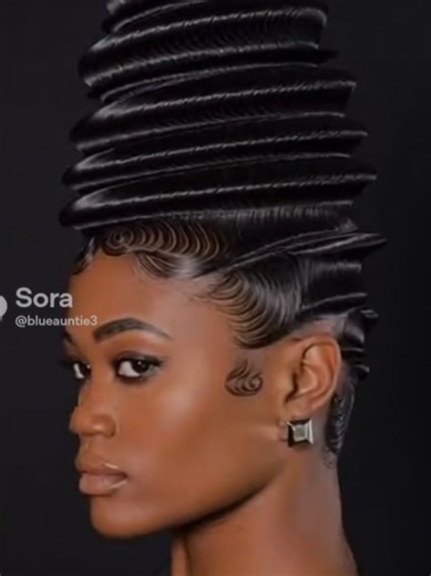 This avant-garde hairstyle is a bold expression of sculptural beauty and high fashion artistry. Designed with extreme volume, precision shaping, and architectural structure, this editorial hair look transforms traditional styling into wearable art. Perfect for runway inspiration, fashion shoots, and creative beauty lovers who aren’t afraid to stand out. #AvantGardeFashion #HairArt #HighFashion #BoldBeauty #StatementStyle