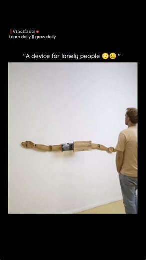 𝐅𝐀𝐂𝐓 | 𝐇𝐈𝐒𝐓𝐎𝐑𝐘 | 𝐈𝐍𝐅𝐎 on Instagram: "In a world full of screens, sometimes the thing people miss most is a simple hug 🤍 This video shows a carefully built mechanical hugging system designed to respond to human presence. When someone presses the attached panel with their chest and steps forward, the mechanism gently pulls in — recreating the pressure and timing of a real hug. It’s not about technology showing off. It’s about engineering designed around emotion. The system uses con