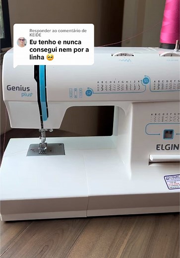 Tutorial de Como Passar a Linha na Máquina Elgin Genius Plus