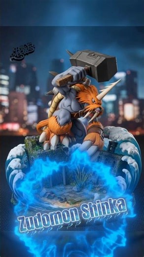 What will Zudomon evolve into? #digimon #ai #shorts