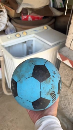 🧺 Mystery Cloth Inside Washing Ball Machine 😱 #sortsfeed