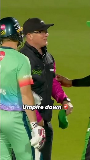 We can confirm that no umpires were harmed 😅