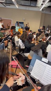Academy Orchestra first rehearsal moments | New Jersey Symphony