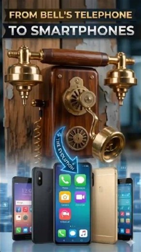 From Bell’s Telephone to Smartphones — Evolution #facts#SmartphoneEvolution#Technology #Innovation