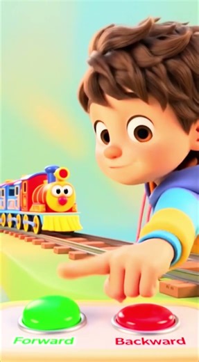 How a Toy Train Works 🚂 | Easy Explains #howitworksforchildren #automobile #animation