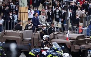 2021年7月14日法国国庆阅兵完整视频
