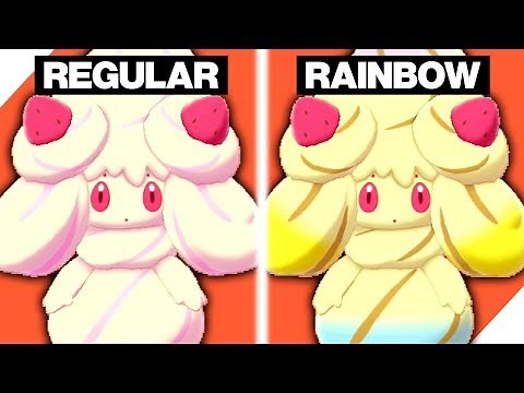How to get RAINBOW Alcreamie in Pokemon Sword and Shield