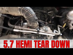 2012 Ram 1500 Camshaft // Tear down 5.7 Hemi Ram 1500