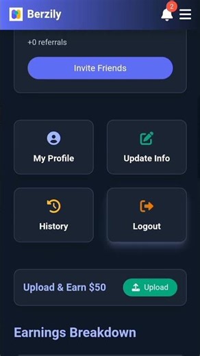 breezily earning website #berzily #viral