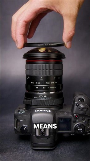 FILTERS ON A FISHEYE LENS! 📸👀#photography