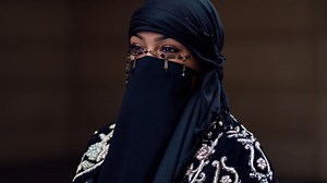 Woman, Mask, Portrait, Hair