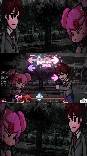 Friday Night Funkin' Doki Mixes (#ddlc #fnfmod) Natsuki VS MC in Tsundere Takedown