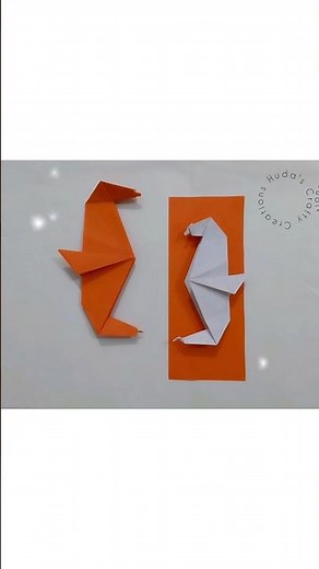 Origami Seahorse Tutorial for Beginners | Easy Step by Step Guide | How to Make a Seahorse in 59 sec