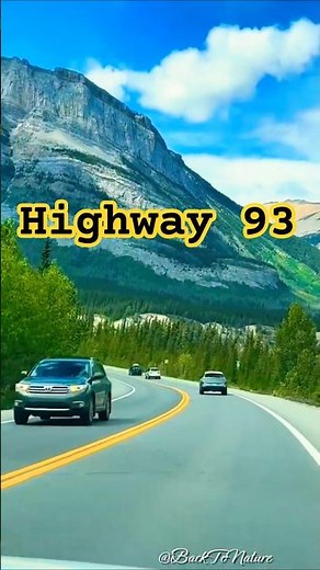 Banff Alberta Highway 93