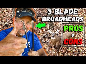 PROS & CONS of 3 BLADE BROADHEADS w/ Ranch Fairy!
