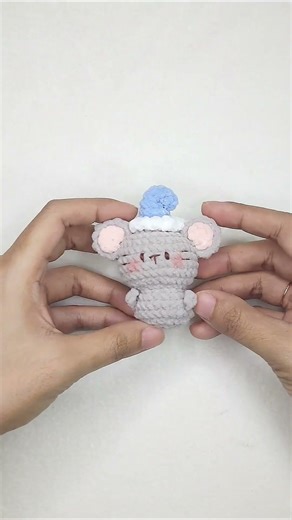 Mini Mouse Crochet Tutorial | Super Cute Amigurumi Dolls #crochetkeychain #crochetdoll #animals