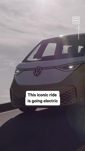 45K views · 390 reactions | The new version of the Wolkswagen Microbus is 100% electric and packed with sustainable materials. | NowThis Earth | Facebook