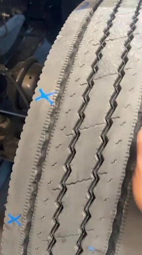 🛞⚠️ Uneven Front Tire Wear? Don’t Ignore This Warning Sign ⚠️🛞