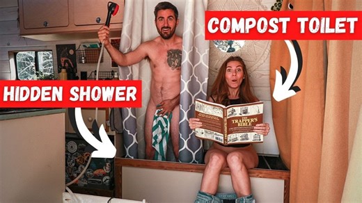 How van life bathrooms really work