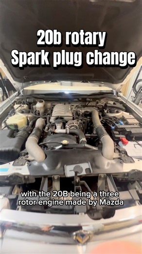 Paddys Garage tx | Mazda 20b rotary engine spark plug change in my 1995 Eunos Cosmo #rotary #jdm #mazda #20b | Instagram