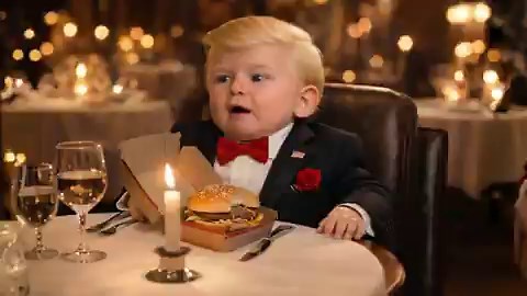 Baby Trump Takes Melania Trump on a Date! 🍽️@BabyNetworkNews
