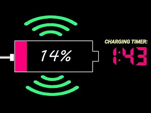 Battery Charging Timer | Low Battery Charging 0 to 100