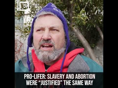 Pro-Lifer: Slavery and Abortion Were Justified the Same Way