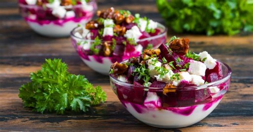Verrines de betterave à la feta une entrée fraîcheur pour les fêtes