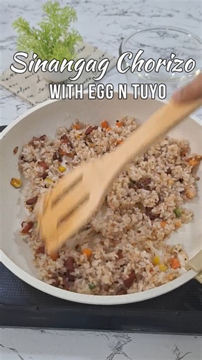 Sinangag na Chorizo with Egg and Tuyo #reelstrending #reelsviral #reelsvideoシ #SinangagChorizo #BilbaoSinangag #Sinangag | Pinoy Recipe At Iba Pa TV