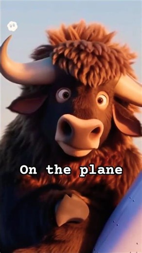 💥Buffalo gathering in plane 🐂✈️ #ai #wildlife #funny #shortsfeed #shorts