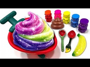 🌈 DIY Rainbow Slime Challenge! ✨ Mixing Nails & Charms – Oddly Satisfying Slime ASMR #1 💅