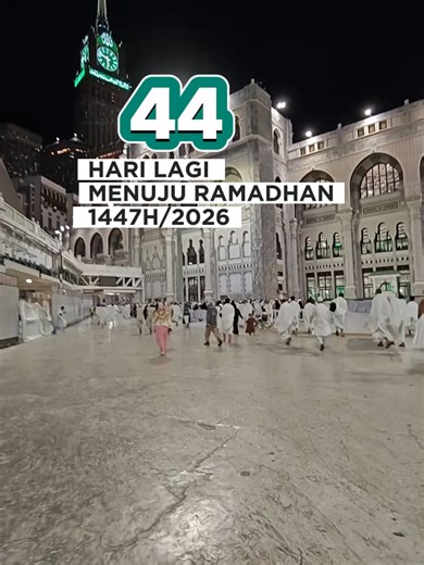 44 Hari Menuju Ramadhan