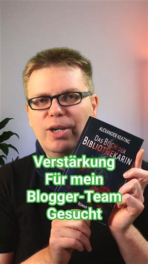 Mein Blogger-Team sucht dich zur Verstärkung. 📣✍️ "Das Buch der Bibliothekarin" #booktok