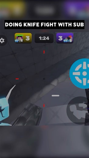 Doing Knife 🔪 Fight With Sub ! . | #roblox #robloxyt #gaming #robloxedit #rivals #shashvatgaming