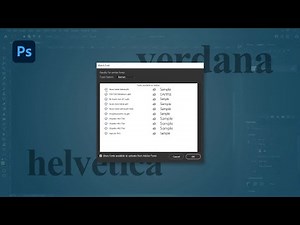 FONT IDENTIFIER from IMAGE in Photoshop | FIND FONTS QUICKLY