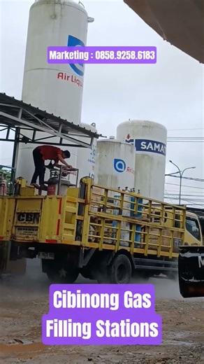 Ready Gases Oksigen, Argon, Nitrogen, Co2, acytilin, Cibinong Gas Filling Stations #semangat #kerja